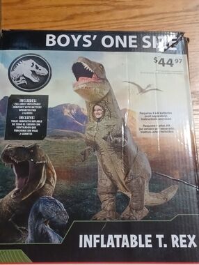Rubie's Inflatable T. Rex Costume - Olive Green